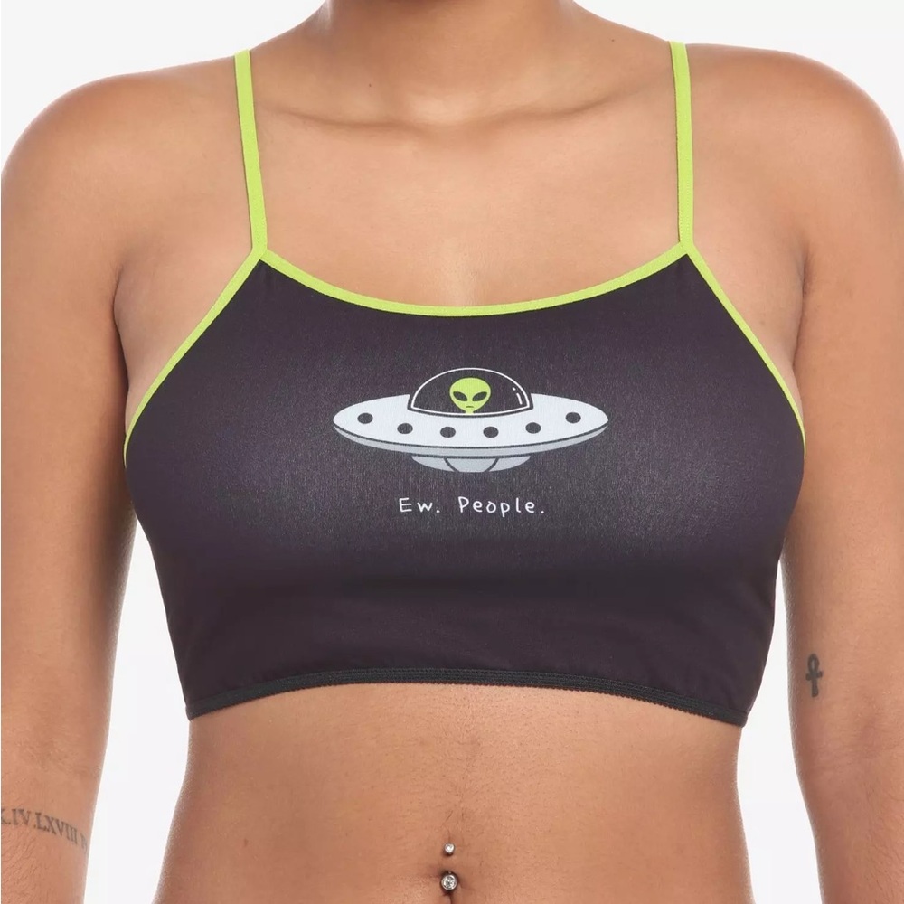 Alien Ew People Bralette Hot‎ Topic